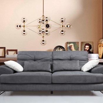 2-Seat Sofa Frido 2 Seater Anthracite