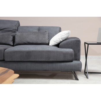 2-Seat Sofa Frido 2 Seater Anthracite