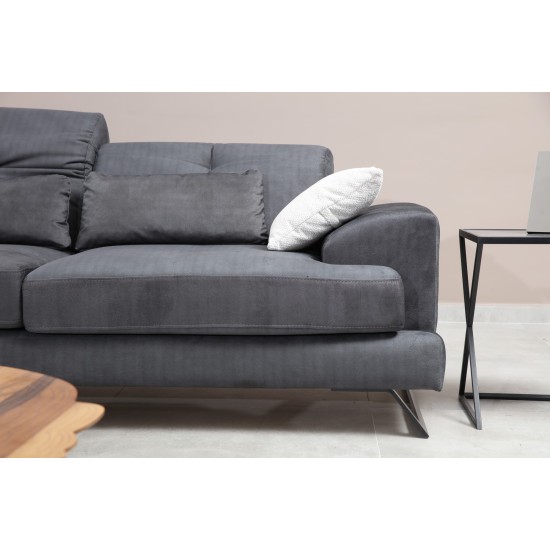 Atelier del Sofa 2-Seat Sofa Frido 2 Seater Anthracite