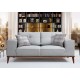 2-Seat Sofa-Bed Montana 2 Seater Grey Atelier del Sofa 2-Seat Sofa-Bed Montana 2 Seater Grey