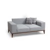 Atelier del Sofa 2-Seat Sofa-Bed Montana 2 Seater Grey