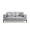 Atelier del Sofa 2-Seat Sofa-Bed Montana 2 Seater Grey