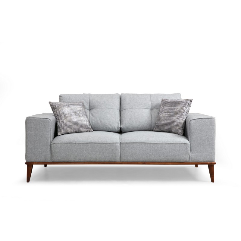 Atelier del Sofa 2-Seat Sofa-Bed Montana 2 Seater Grey