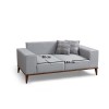 Atelier del Sofa 2-Seat Sofa-Bed Montana 2 Seater Grey