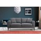 2-Seat Sofa Nordic 2 Seater Dark Grey Atelier del Sofa 2-Seat Sofa Nordic 2 Seater Dark Grey