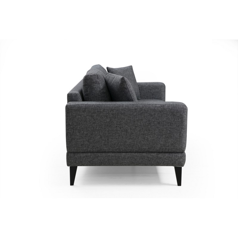 Atelier del Sofa 2-Seat Sofa Nordic 2 Seater Dark Grey