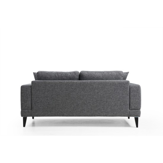 2-Seat Sofa Nordic 2 Seater Dark Grey Atelier del Sofa 2-Seat Sofa Nordic 2 Seater Dark Grey