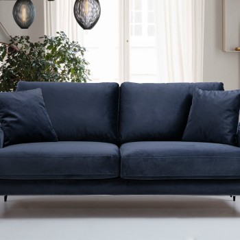 2-Seat Sofa Papira 2 Seater - Navy Blue Navy Blue
