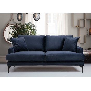2-Seat Sofa Papira 2 Seater - Navy Blue Navy Blue
