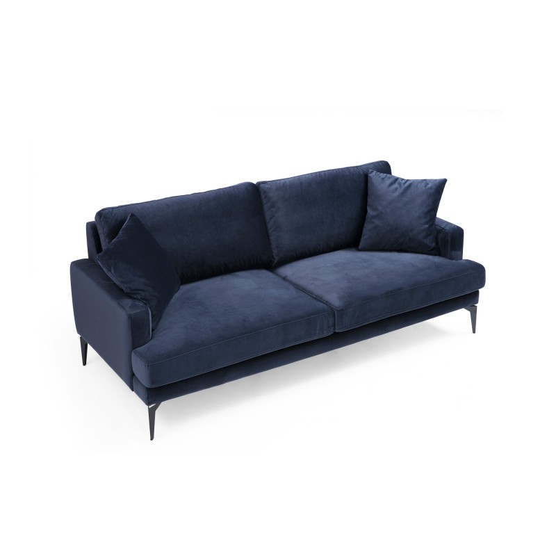 Atelier del Sofa 2-Seat Sofa Papira 2 Seater - Navy Blue Navy Blue
