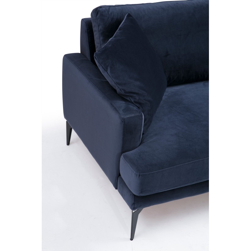 Atelier del Sofa 2-Seat Sofa Papira 2 Seater - Navy Blue Navy Blue