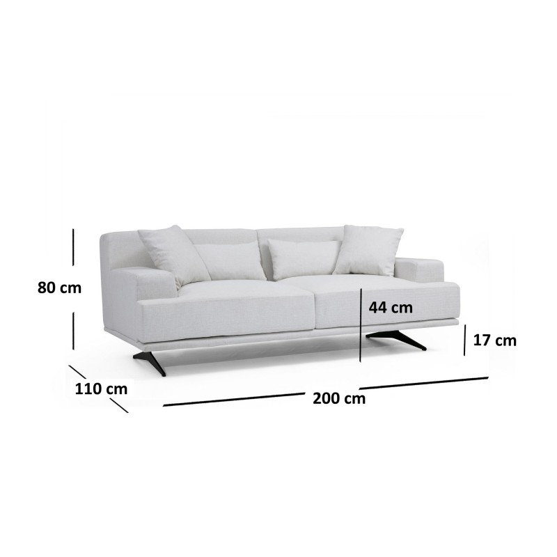 2-Seat Sofa Bentley 2 Seater - Beige Beige