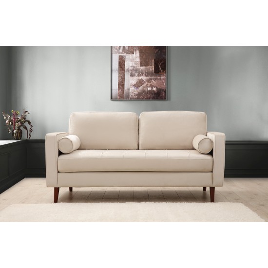 2-Seat Sofa Rome - Beige Beige 2-Seat Sofa Rome - Beige Beige