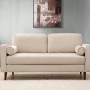 2-Seat Sofa Rome - Beige Beige