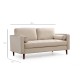 2-Seat Sofa Rome - Beige Beige 2-Seat Sofa Rome - Beige Beige