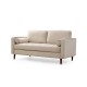 2-Seat Sofa Rome - Beige Beige 2-Seat Sofa Rome - Beige Beige