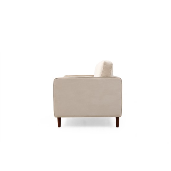 2-Seat Sofa Rome - Beige Beige 2-Seat Sofa Rome - Beige Beige