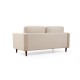 2-Seat Sofa Rome - Beige Beige 2-Seat Sofa Rome - Beige Beige