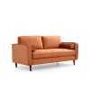 2-Seat Sofa Rome - Orange Orange