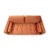 2-Seat Sofa Rome - Orange Orange