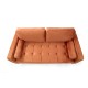 2-Seat Sofa Rome - Orange Orange 2-Seat Sofa Rome - Orange Orange