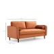 2-Seat Sofa Rome - Orange Orange 2-Seat Sofa Rome - Orange Orange