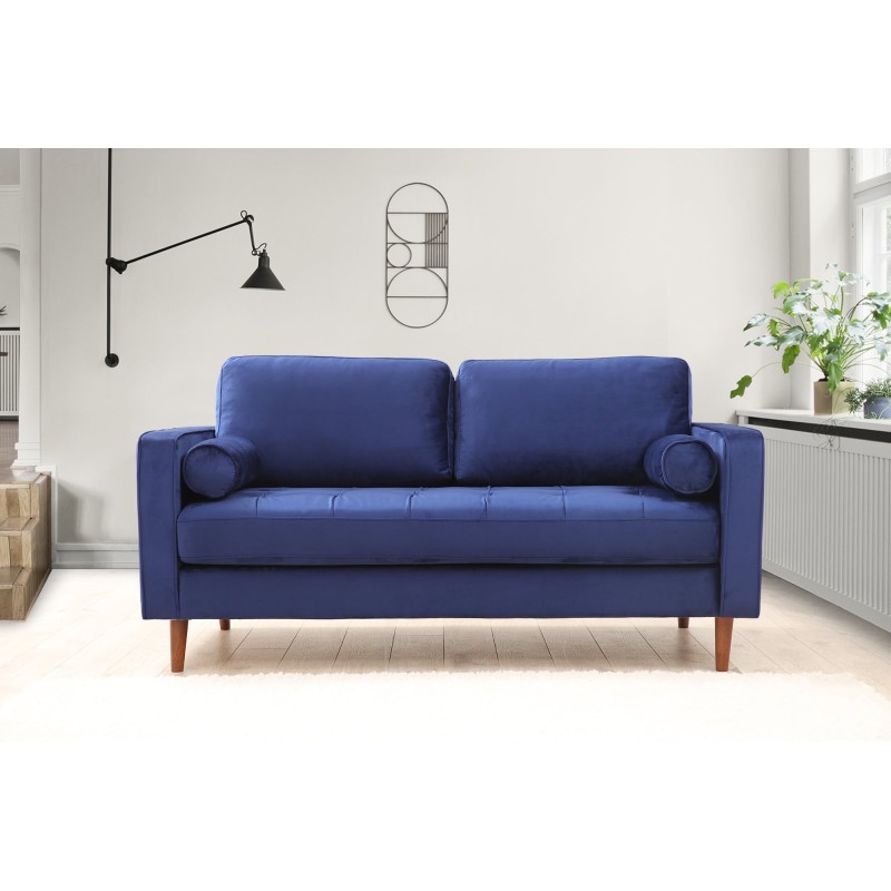 2-Seat Sofa Rome - Navy Blue Navy Blue