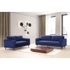 2-Seat Sofa Rome - Navy Blue Navy Blue