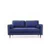 2-Seat Sofa Rome - Navy Blue Navy Blue