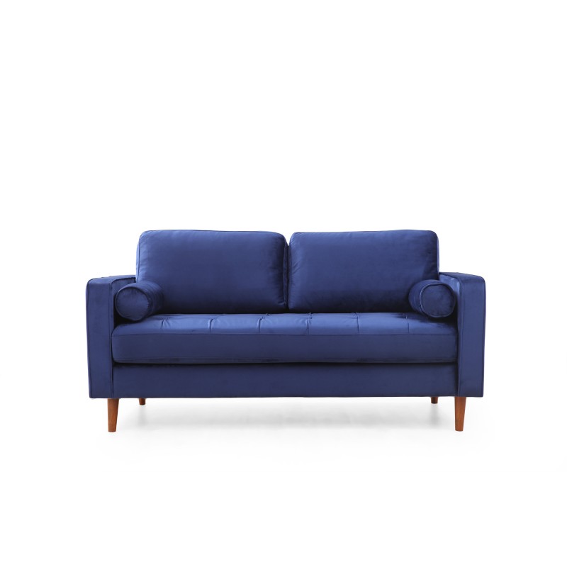 2-Seat Sofa Rome - Navy Blue Navy Blue