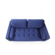 2-Seat Sofa Rome - Navy Blue Navy Blue 2-Seat Sofa Rome - Navy Blue Navy Blue
