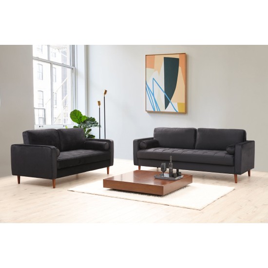 2-Seat Sofa Rome - Black Black
Oak 2-Seat Sofa Rome - Black Black
Oak