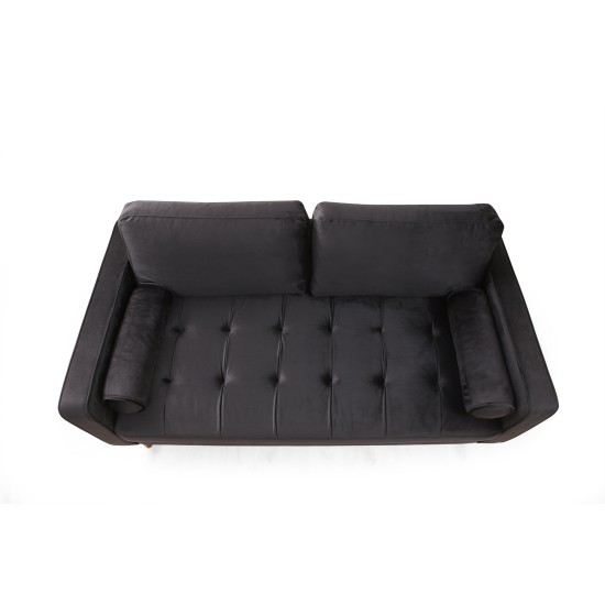 2-Seat Sofa Rome - Black Black
Oak 2-Seat Sofa Rome - Black Black
Oak