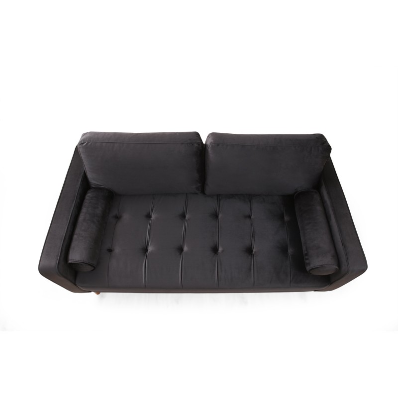 2-Seat Sofa Rome - Black Black
Oak