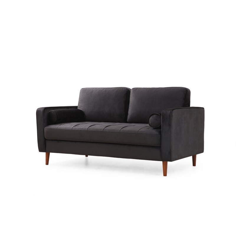 2-Seat Sofa Rome - Black Black
Oak