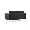2-Seat Sofa Rome - Black Black
Oak