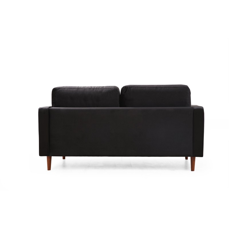 2-Seat Sofa Rome - Black Black
Oak