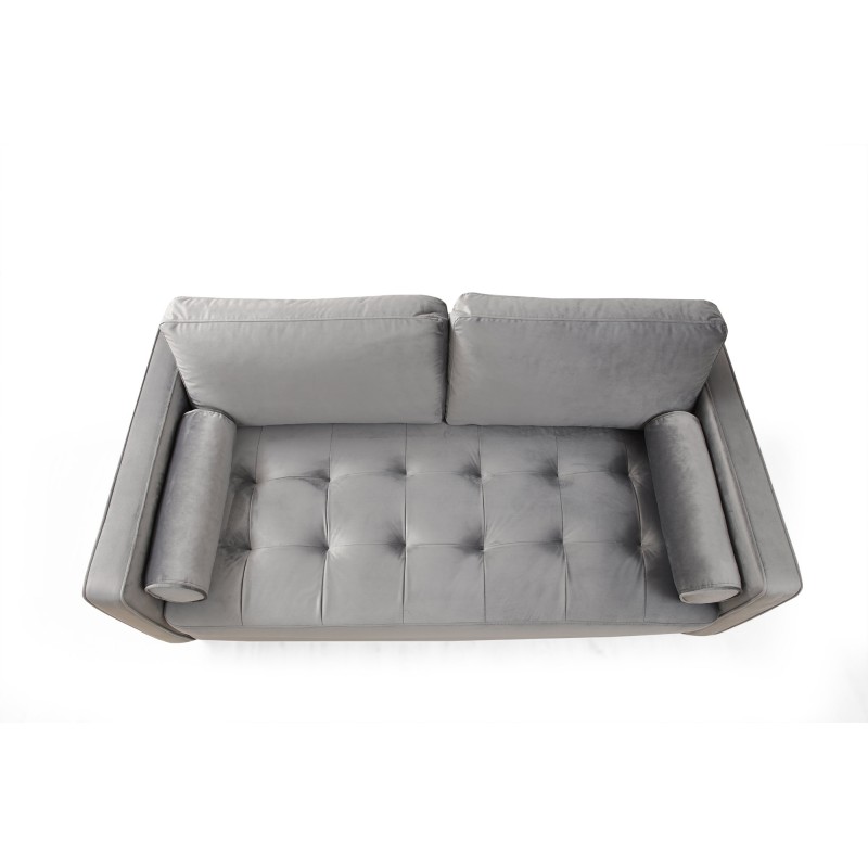 2-Seat Sofa Rome - Light Grey Light Grey