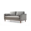 2-Seat Sofa Rome - Light Grey Light Grey