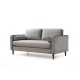2-Seat Sofa Rome - Light Grey Light Grey 2-Seat Sofa Rome - Light Grey Light Grey
