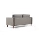 2-Seat Sofa Rome - Light Grey Light Grey 2-Seat Sofa Rome - Light Grey Light Grey