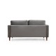 2-Seat Sofa Rome - Light Grey Light Grey 2-Seat Sofa Rome - Light Grey Light Grey