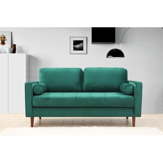 2-Seat Sofa Rome - Green Green 2-Seat Sofa Rome - Green Green