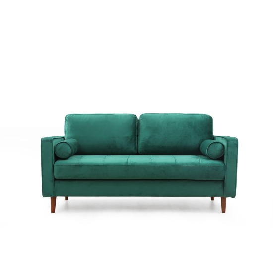 2-Seat Sofa Rome - Green Green 2-Seat Sofa Rome - Green Green