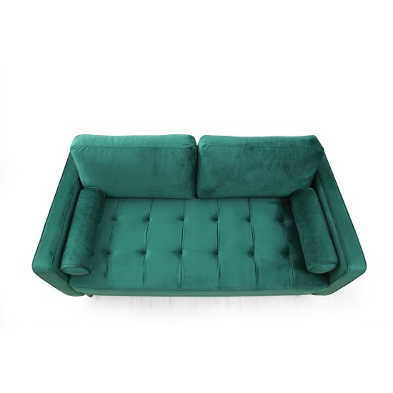 2-Seat Sofa Rome - Green Green 2-Seat Sofa Rome - Green Green