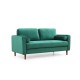 2-Seat Sofa Rome - Green Green 2-Seat Sofa Rome - Green Green