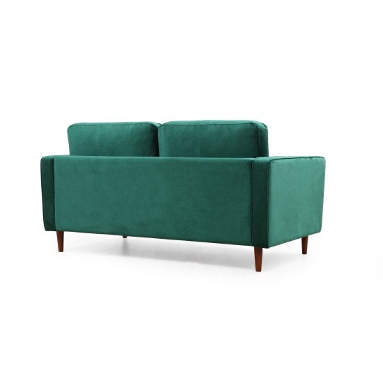 2-Seat Sofa Rome - Green Green 2-Seat Sofa Rome - Green Green