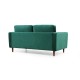 2-Seat Sofa Rome - Green Green 2-Seat Sofa Rome - Green Green