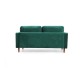 2-Seat Sofa Rome - Green Green 2-Seat Sofa Rome - Green Green
