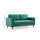 2-Seat Sofa Rome - Green Green 2-Seat Sofa Rome - Green Green